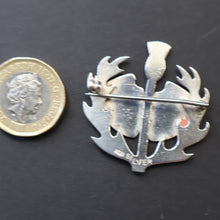 Load image into Gallery viewer, SCOTTISH SILVER. Rare Orkney Vintage Designer Silver "Comedy and Tradegy" Brooch.  Maker's Mark: GMS
