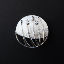 Load image into Gallery viewer, Vintage OLA GORIE Silver Brooch: ROSE BOUDOIR Design in Original Presentation Boxarrings. In Original Box
