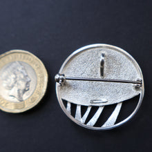 Load image into Gallery viewer, Vintage OLA GORIE Silver Brooch: ROSE BOUDOIR Design in Original Presentation Boxarrings. In Original Box
