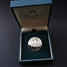 Load image into Gallery viewer, Vintage OLA GORIE Silver Brooch: ROSE BOUDOIR Design in Original Presentation Boxarrings. In Original Box
