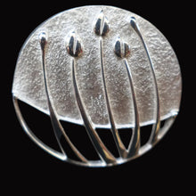 Load image into Gallery viewer, Vintage OLA GORIE Silver Brooch: ROSE BOUDOIR Design in Original Presentation Boxarrings. In Original Box
