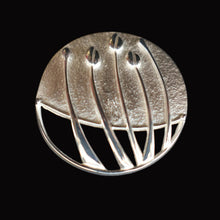 Load image into Gallery viewer, Vintage OLA GORIE Silver Brooch: ROSE BOUDOIR Design in Original Presentation Boxarrings. In Original Box
