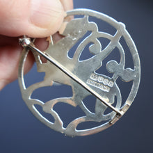 Load image into Gallery viewer, Vintage 1970s Scottish SHETLAND SILVER Zoomorphic Stylised Brooch: Quendale Beast
