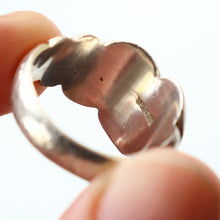 Load image into Gallery viewer, Vintage 1970s Chunky Silver Brutalist Signet Ring.  Size Q

