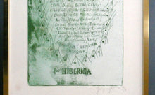 Load image into Gallery viewer, George Wyllie (1921 - 2012). &quot;32 Spires for Hibernia&quot;. Etching; Signed and dated 1994
