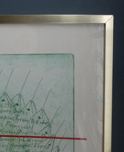 Load image into Gallery viewer, George Wyllie (1921 - 2012). &quot;32 Spires for Hibernia&quot;. Etching; Signed and dated 1994
