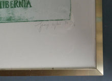 Load image into Gallery viewer, George Wyllie (1921 - 2012). &quot;32 Spires for Hibernia&quot;. Etching; Signed and dated 1994
