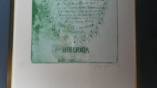 Load image into Gallery viewer, George Wyllie (1921 - 2012). &quot;32 Spires for Hibernia&quot;. Etching; Signed and dated 1994
