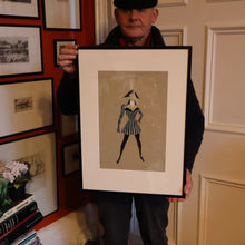 Load image into Gallery viewer, Costume Study. Drawing by Anthony Holland (1912 - 2001) for "Goldilocks and the Three Bears"
