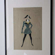 Load image into Gallery viewer, Costume Study. Drawing by Anthony Holland (1912 - 2001) for "Goldilocks and the Three Bears"
