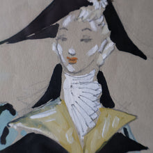 Load image into Gallery viewer, Costume Study. Drawing by Anthony Holland (1912 - 2001) for "Goldilocks and the Three Bears"
