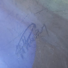 Load image into Gallery viewer, Contemporary Design. Large Stylish Lithuanian Hand-Blown Art Glass Vase Multi-Coloured with Cased Glass Interior
