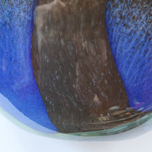 Load image into Gallery viewer, Contemporary Design. Large Stylish Lithuanian Hand-Blown Art Glass Vase Multi-Coloured with Cased Glass Interior
