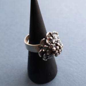 Made in Finland. Fabulous Scandinavian 1974 Vintage Silver Ring by Pentti Sarpaneva