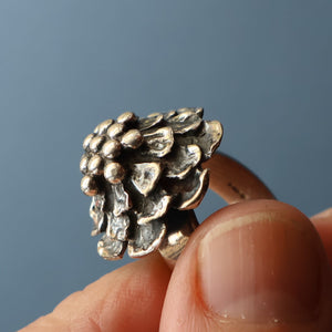 Made in Finland. Fabulous Scandinavian 1974 Vintage Silver Ring by Pentti Sarpaneva