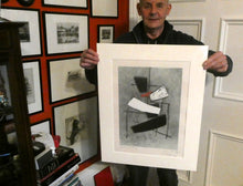 Load image into Gallery viewer, ARTIST&#39;S PROOF Abstract Lithograph by the German Dada artist,  Hans Richter (1888 - 1976) SIGNED
