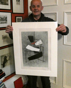 ARTIST'S PROOF Abstract Lithograph by the German Dada artist,  Hans Richter (1888 - 1976) SIGNED