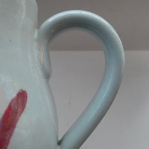 Rare SAMPLE Piece. 1950s BUCHAN Stoneware Jug with Pretty Floral Pattern