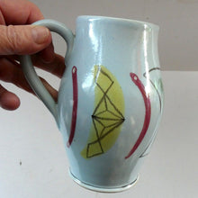 Load image into Gallery viewer, Rare SAMPLE Piece. 1950s BUCHAN Stoneware Jug with Pretty Floral Pattern
