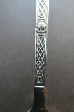 Load image into Gallery viewer, Vintage Lindisfarne CELTIC Design SOLID SILVER Cake Slice by Cooper Brothers &amp; Sons Ltd. Hallmarked 1968
