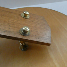 Load image into Gallery viewer, LARGE Rare 1960s Vintage G-Plan Style Desktop Teak Swivel Vanity Mirror

