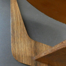Load image into Gallery viewer, LARGE Rare 1960s Vintage G-Plan Style Desktop Teak Swivel Vanity Mirror
