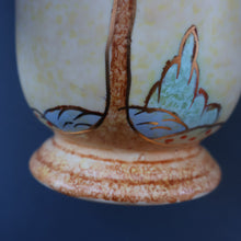 Load image into Gallery viewer, Stunning 1930s Art Deco Design Vase by CROWN DEVON with Abstract Tree Patterns
