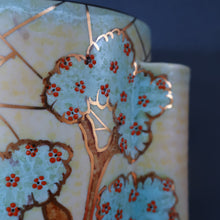 Load image into Gallery viewer, Stunning 1930s Art Deco Design Vase by CROWN DEVON with Abstract Tree Patterns
