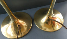 Load image into Gallery viewer, (B) Antique Arts and Crafts Brass Lamp and Opaque White Glass Shade. DRYAD of Leicester Style
