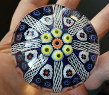 Load image into Gallery viewer, 1950s Vasart Scottish Millefiori Paperweight Vasart Glass
