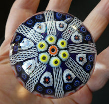 Load image into Gallery viewer, 1950s Vasart Scottish Millefiori Paperweight Vasart Glass
