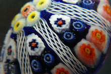 Load image into Gallery viewer, 1950s Vasart Scottish Millefiori Paperweight Vasart Glass
