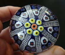 Load image into Gallery viewer, 1950s Vasart Scottish Millefiori Paperweight Vasart Glass
