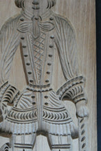 Load image into Gallery viewer, LARGE Vintage Hand Carved Dutch Wooden Gingerbread Mould or Speculoos
