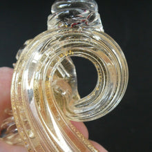 Load image into Gallery viewer, Vintage 1950s 1960s Seguso Salviati Dolphin Glass Candlestick
