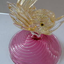 Load image into Gallery viewer, Vintage 1950s 1960s Seguso Salviati Dolphin Glass Candlestick
