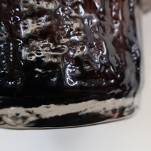 Load image into Gallery viewer, 1960s WHITEFRIARS Cinnamon &quot;HOOPED&quot; Vase by Geoffrey Baxter; 11 1/2 inches in height 
