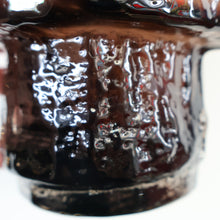 Load image into Gallery viewer, 1960s WHITEFRIARS Cinnamon &quot;HOOPED&quot; Vase by Geoffrey Baxter; 11 1/2 inches in height 
