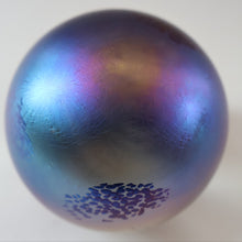 Load image into Gallery viewer, Fine GLASFORM Paperweight by John Ditchfield with Iridescent Finish and Landscape Imagery
