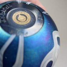 Load image into Gallery viewer, Fine GLASFORM Paperweight by John Ditchfield with Iridescent Finish and Decorative Trails
