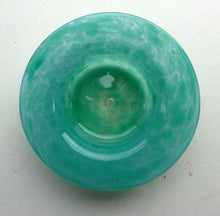 Load image into Gallery viewer, SCOTTISH GLASS. Fabulous 1920s Miniature Antique Scottish Monart Shallow Bowl with Rim. 3 1/2 inches
