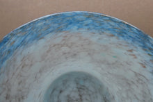 Load image into Gallery viewer, SCOTTISH GLASS. Fabulous 1920s Antique Scottish Monart Shallow Bowl with Rim. 7 1/4 inches
