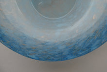 Load image into Gallery viewer, SCOTTISH GLASS. Fabulous 1920s Antique Scottish Monart Shallow Bowl with Rim. 7 1/4 inches
