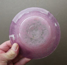 Load image into Gallery viewer, SCOTTISH GLASS. Fabulous 1920s Antique Scottish Monart Shallow Bowl with Rim. 5 3/4 inches
