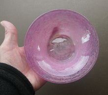 Load image into Gallery viewer, SCOTTISH GLASS. Fabulous 1920s Antique Scottish Monart Shallow Bowl with Rim. 5 3/4 inches
