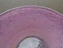 Load image into Gallery viewer, SCOTTISH GLASS. Fabulous 1920s Antique Scottish Monart Shallow Bowl with Rim. 5 3/4 inches
