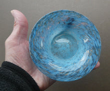 Load image into Gallery viewer, SCOTTISH GLASS. Fabulous 1920s Antique Scottish Monart Shallow Bowl with Rim. 5 inches
