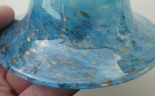 Load image into Gallery viewer, SCOTTISH GLASS. Fabulous 1920s Antique Scottish Monart Shallow Bowl with Rim. 5 inches
