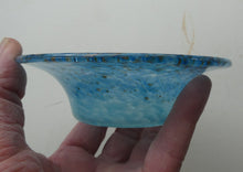 Load image into Gallery viewer, SCOTTISH GLASS. Fabulous 1920s Antique Scottish Monart Shallow Bowl with Rim. 5 inches
