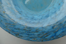 Load image into Gallery viewer, SCOTTISH GLASS. Fabulous 1920s Antique Scottish Monart Shallow Bowl with Rim. 5 inches
